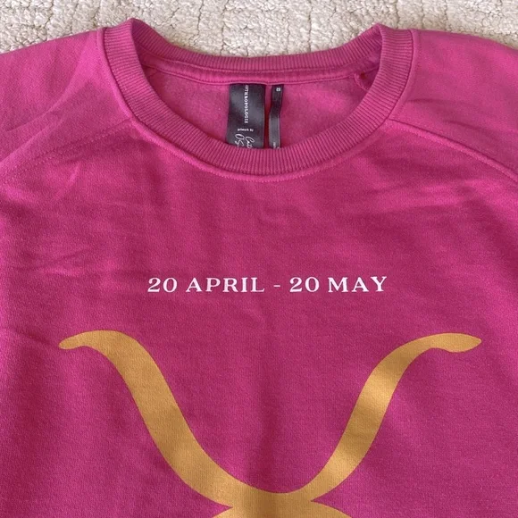 Anthropologie x Catherine O'Sullivan zodiac sweatshirt: Taurus XS - Picture 5 of 14